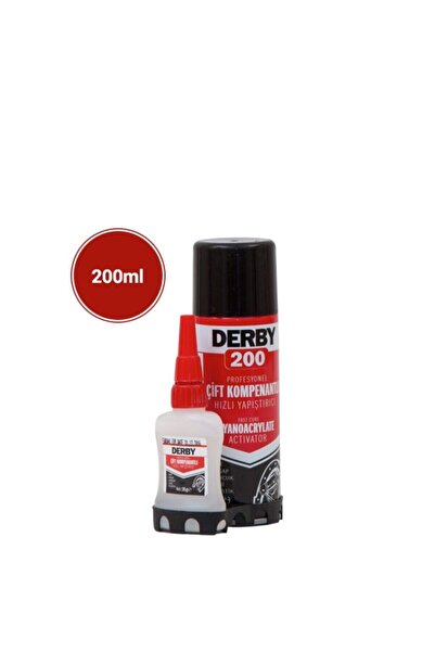 Derby Hızlı Yapıştırıcı 200 Ml+35 gr