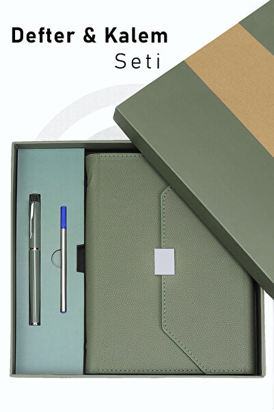 İkon store في صندوق مخصص - مجموعة دفتر وقلم