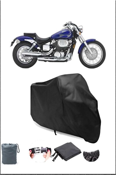 Breen غطاء دراجة نارية هوندا شادو سبي ريت 750 مقاوم للماء باللون الأسود