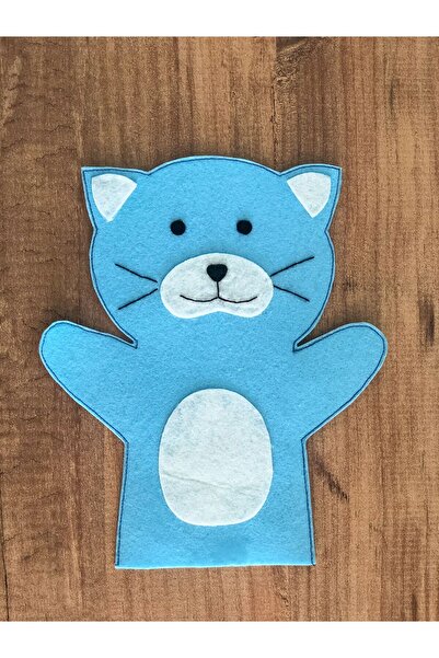 B&M HAYVAN FİGÜRLÜ EL KUKLASI - KEÇEDEN EL YAPIMI EĞİTİCİ KUKLA - ÖZEL TASARIMLI