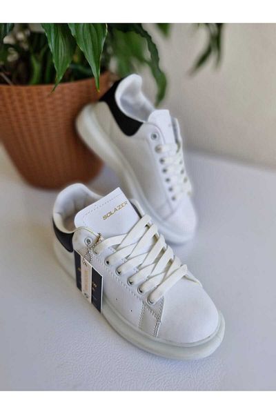 SOLAZER unisex λευκά διαφανή ορθοπεδικά αθλητικά παπούτσια