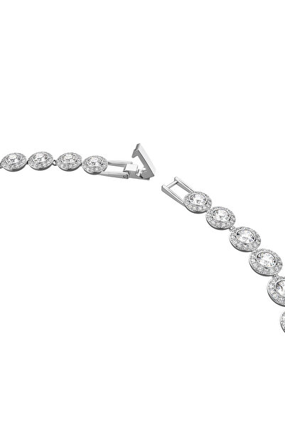 Swarovski Una Angelic Set, Set (3), Yuvarlak kesim, Beyaz, Rodyum kaplama