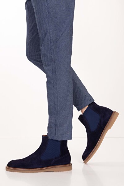 Gondol Erkek Hakiki Deri Kaucuk Taban Günlük Bot Tx.77820