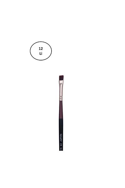 Toptan Bulurum Fanart Academy Series 278 Synthetic Bristle Brush Long Handle 12 Pieces