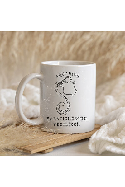 kubdekor أكواب أكواب بحروف دلو مبتكرة ومبتكرة من Aquarius Creative