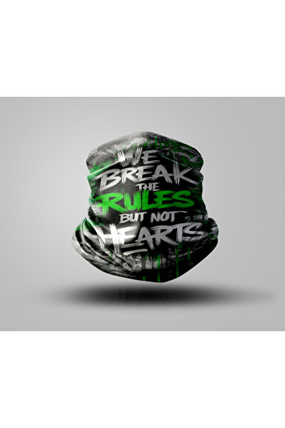 Buffalo قناع راكب الدراجة النارية بتصميم حروف للجنسين مع طوق للرقبة في الهواء...