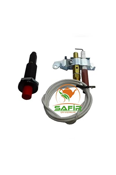 SAFİR Çay Kazanı Için Isı Ateşleme Çakmak Takımı Çay Semaveri 1.kalite Çakmak...