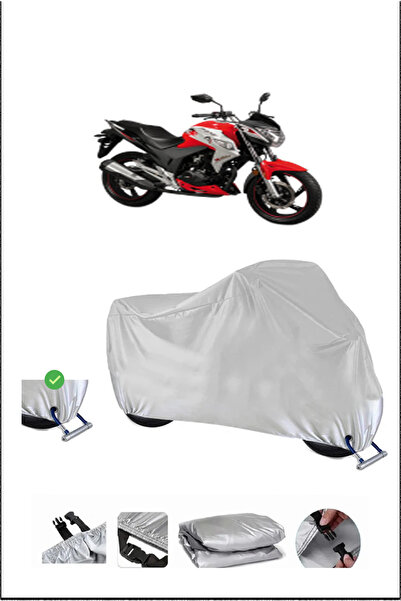 Breen Falcon Sharp150 Lock Compatible Waterproof Durable Motorcycle Canvas-Gray