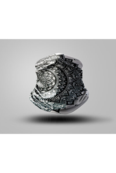 Buffalo Mandala Design Biker Buff Mask Outdoor Neck Collar Unisex Bandana