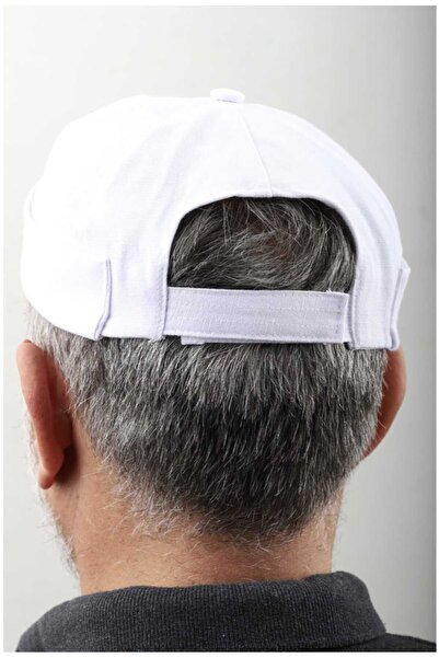 tevhid seda White Skullcap Velcro Beret