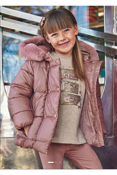MAYORAL Girl's Lined Padded Coat 4489