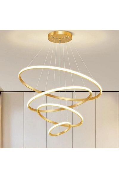 neeko Robin Modern Quadruple Pendant Lamp Chandelier White Light Antique Case