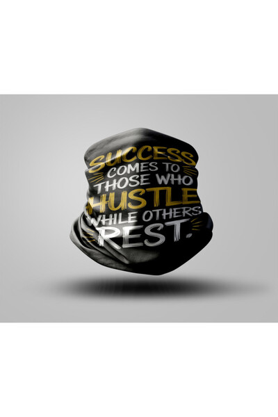 Buffalo قناع راكب الدراجة النارية بتصميم حروف للجنسين مع طوق للرقبة في الهواء...