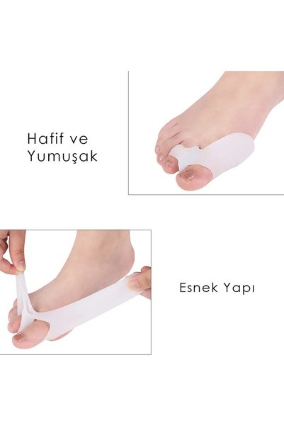 Tahtakale Dünyası الأسطوانة سيليكون إصبع الرأس الورم العظام حامي فاصل الاسترخ...