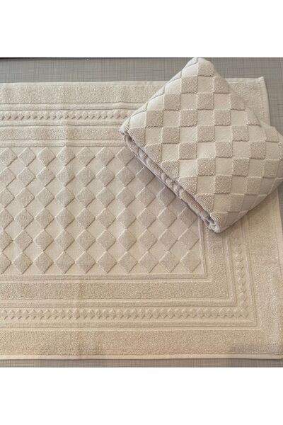 ROYAM GONCA 100% бавовна 1 шт. Розкішний килимок для ванної кімнати Рушник для ніг 50 X 70