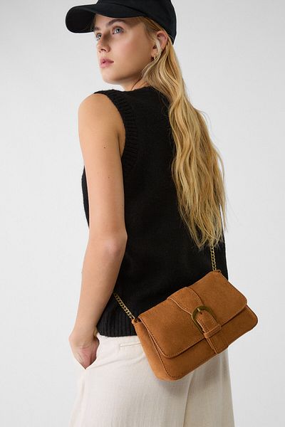 Stradivarius Crossbody bag with buckle