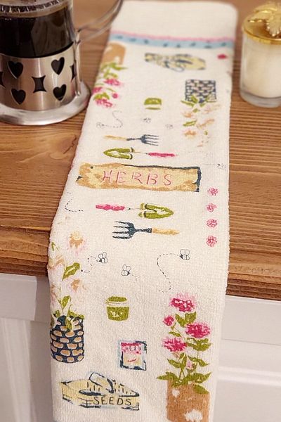 CNR Garden Printed Towel |   Hand and Face Towel |   Kitchen Towel 30X50Cm
