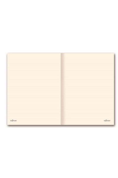 Le Color شعار مجلة صغيرة دفتر الموسيقى المخططة