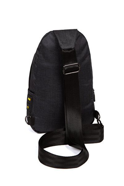 Newish Polo Men's Linen Fabric Crossbody Bag with Ears and USB Output