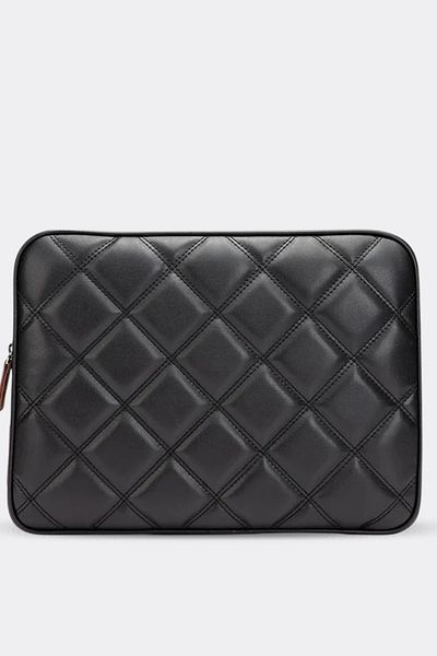 MORCA Macbook Air Pro 13 & 13.3 Inch Laptop Case Quilted Black