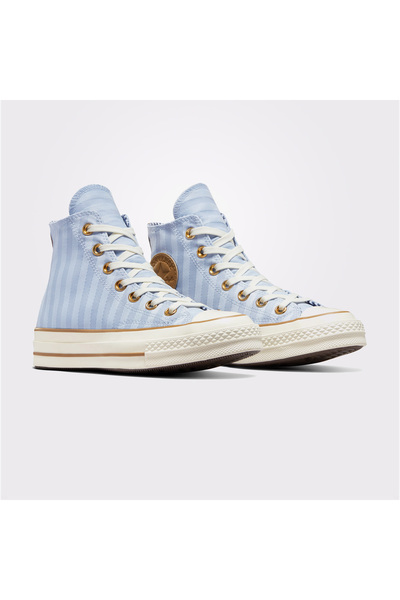 Converse Chuck 70 Herringbone Stripe Kadın Mavi Sneaker