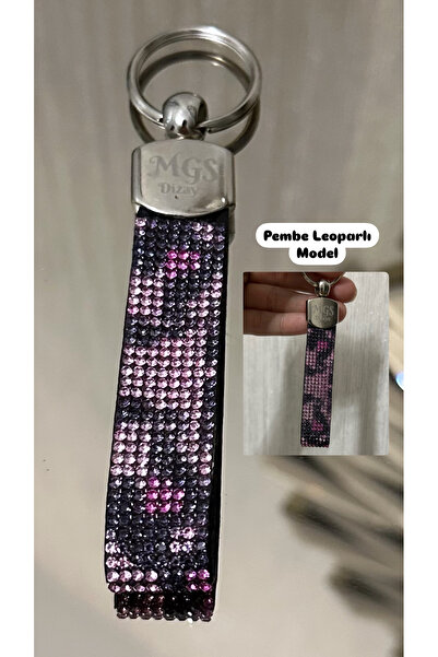 Mgs Mgsdizayn Pink Leopard breloc auto