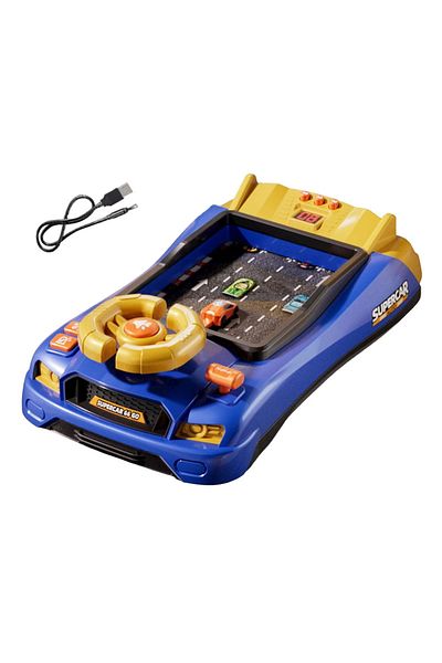 BabyCara Steering Wheel Toy Car Interactive Driving Kids Gift Educational Learning Musical Sounding with Time