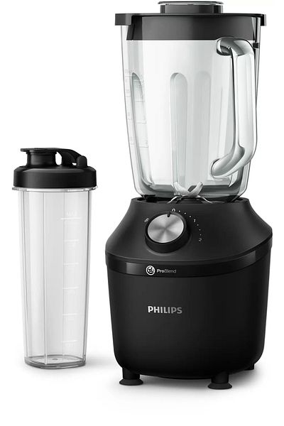 Philips خلاط سلسلة 3000 HR2291/41 أسود ضمان لمدة عامين