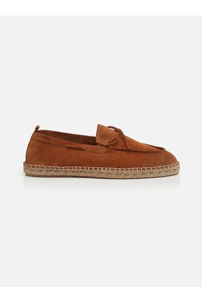 Su Espadril Carlo Tan Men's Suede Espadrille