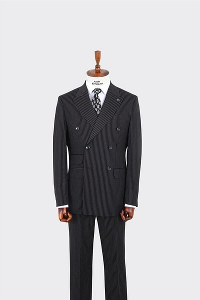 Kadir Büyükkaya Men's Suit - Casual and Special Use - Kaw1261W