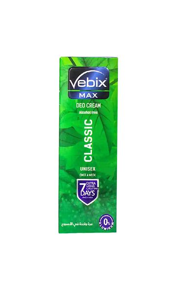 Vebix Max Deo Cream Classic For Unisex 25ml