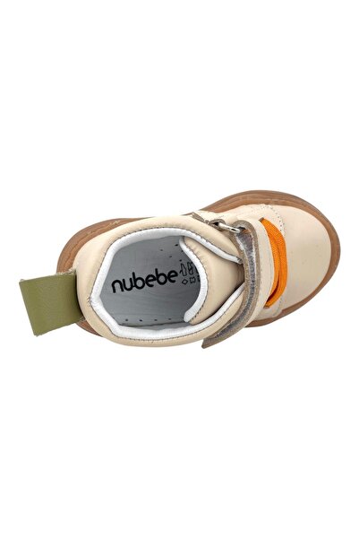 Nubebe Celtic Beige Leather - Orthopedic First Step Shoes