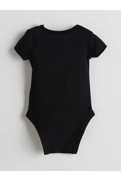 LC Waikiki New Season Crew Neck Printed Baby Girl Citcitli Bodysuit - S5L666Z1