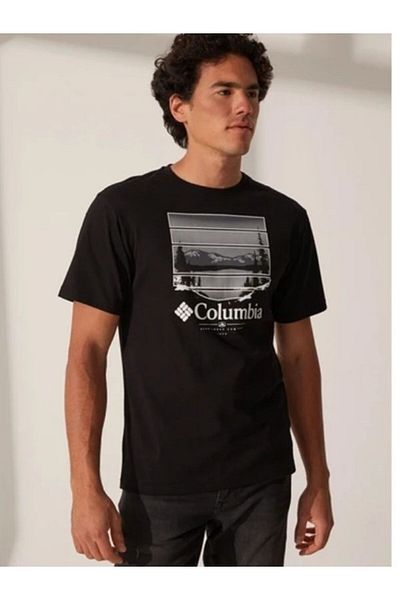 Columbia Ανδρικό κοντομάνικο μπλουζάκι - Cs0344-010 Csc Linear Range, 9120671010