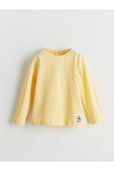 LC Waikiki New Season Crew Neck Printed Girl's T-Shirt - S5Le12Z1