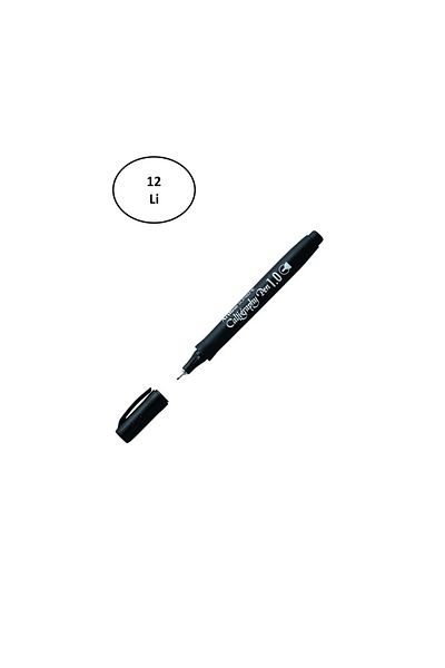 artline Supreme Calligraphy Pen 1.0 Calligraphy Pen Black 12 pcs