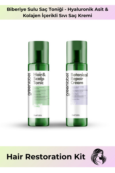 Greenlabel Hair Restoration Kit Onarıcı Saç Bakım Seti