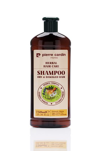 Pierre Cardin 750 ml Herbal Shampoo - Dry and Damaged Hair