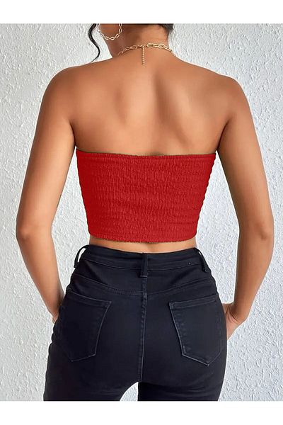 QUEENSTOWN Bürümcük Stylish Strapless Bustier