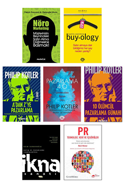 MediaCat Kitapları Nöro Marketing Buyology A'dan Z'ye Pazarlama Pazarlama 4.0...