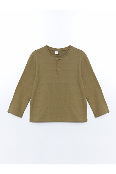 LC Waikiki Peak New Season Crew Neck Striped Boys' T-Shirt