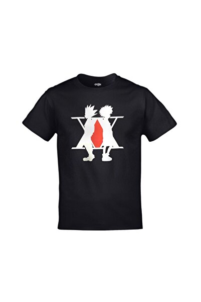 Kalic Studio Μπλουζάκι με στάμπα Hunter X Hunter Unisex Μαύρο Anime