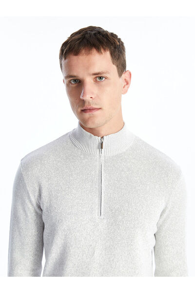 LC Waikiki Ανδρικό πλεκτό πουλόβερ με μακρυμάνικο γιακά