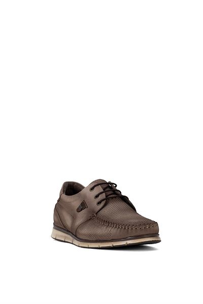 Ayakkabı Fuarı Elit DR83N Ανδρικά Γνήσια Δερμάτινα Nubuck Ορθοπεδικά Παπούτσια Casual Χρώμα άμμου