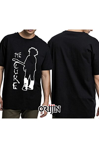 Kalic Studio Tricou unisex negru cu imprimeu The Cure