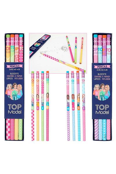 Top Model Set of 4 Pencils