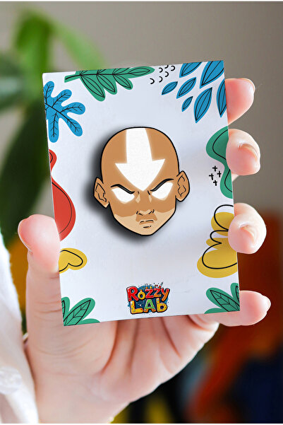 Rozzy Lab Avatar Anime Rozet - Pin - Rozet - Broş - Yaka Çanta Aksesuar