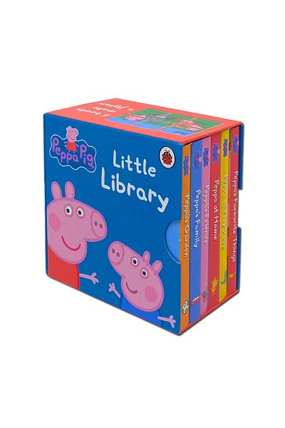 Bloomsbury Publishing Peppa Pig English Knitted Set - 4 Books: Little Library, Bedtime, Magical Creatures, Fairy Tale