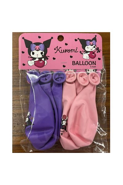 Oruç New Season Licensed Kuromi 6-Piece Balloon Set