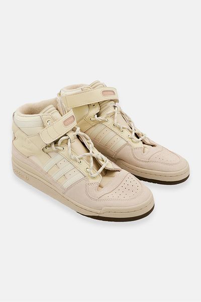 adidas Originals X Ivy Park Men Ivp Forum Mid Lace Up Shoes, Beige